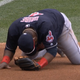 Illustration for article titled Juan Uribe Carted Off After Taking A Ground Ball To His Testicles